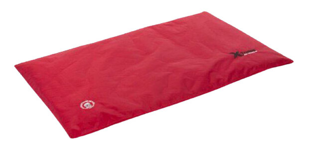hondenmat Duvet 89 x 59 cm nylon rood