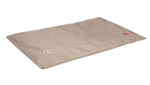 hondenmat Duvet 89 x 59 cm nylon lichtbruin