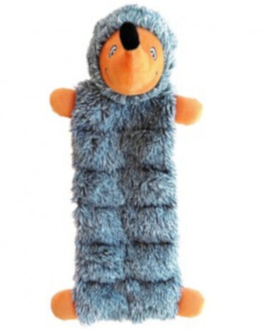 hondenknuffel Erizo 43 x 20 x 15 cm polyester grijs