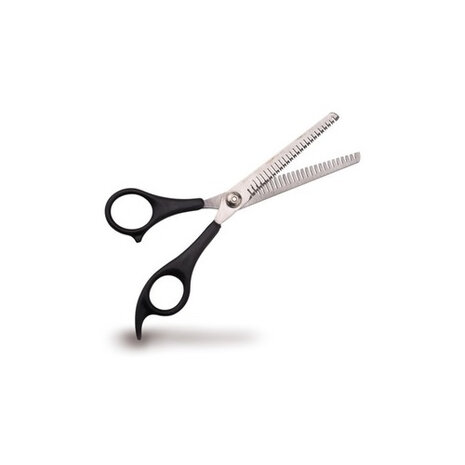 schaar verdunner 19 cm RVS zwart