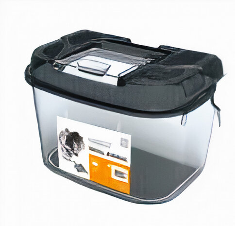 transportbox kleine huisdieren 22,5 x 15 x 15 cm zwart