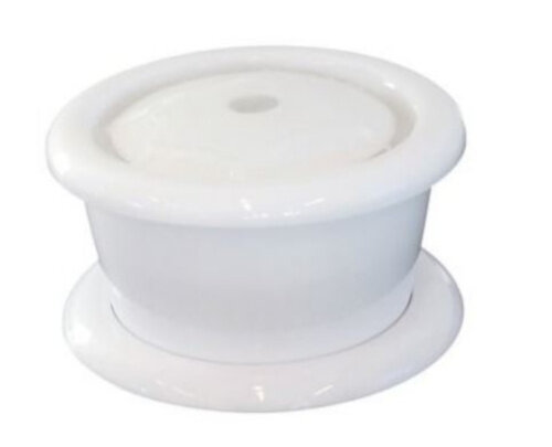 drinkfontein 2 liter 24,5 x 13,5 cm wit