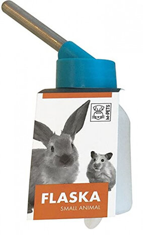 kooifles Flaska knaagdier 50 ml rvs blauw