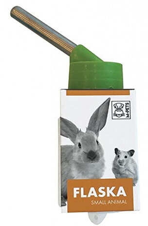 kooifles Flaska knaagdier 50 ml rvs groen