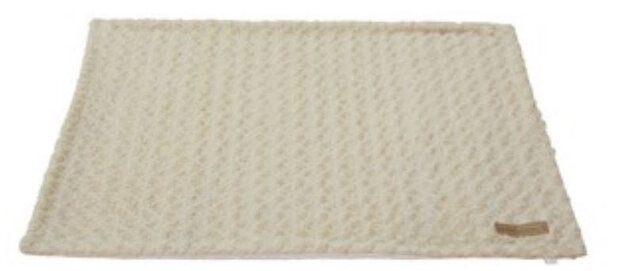 hondendeken Shetland 100 x 75 cm textiel beige