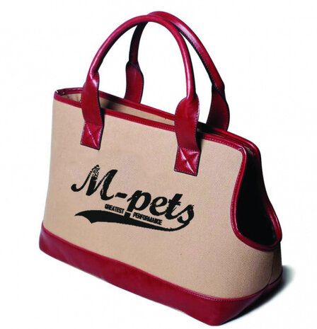 draagtas hond/tas 41 x 18 x 28 cm polyester roze