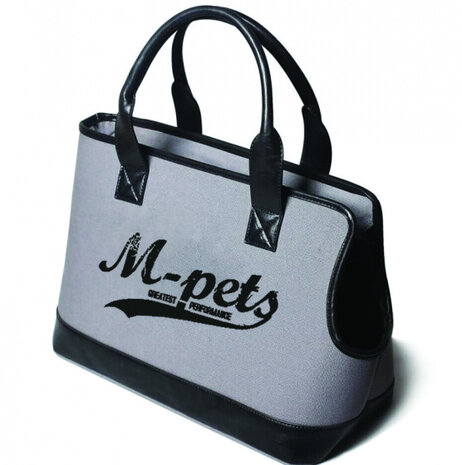 draagtas hond/tas 41 x 18 x 28 cm polyester grijs