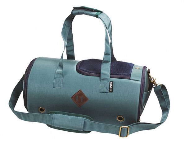 schoudertas honden 43 x 17 x 20 cm teflon blauw