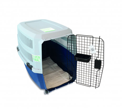 reisset voor honden zwart 4-delig