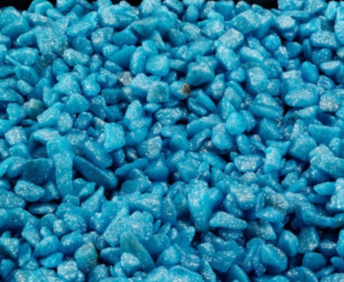 bodembedekking Indian 2 kg aquarium-grind blauw