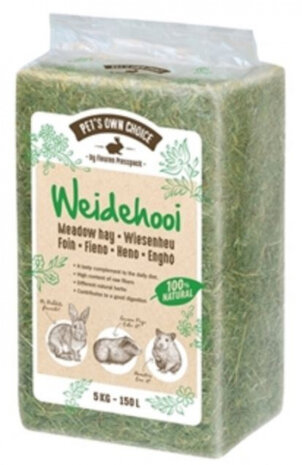 hooi knaagdier 5 kg groen