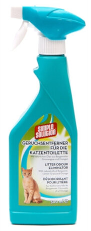 geurspray voor kattentoilet 500 ml blauw