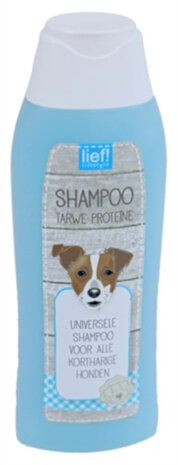hondenshampoo Kort Haar 300 ml PH-neutraal blauw/wit
