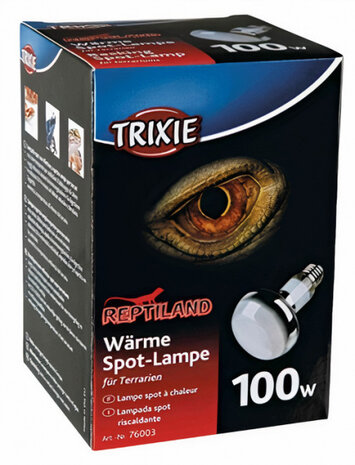 warmtelamp Reptiland led 100 watt E27 glas zilver