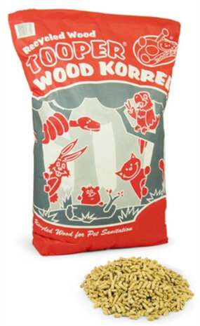 bodembedekking Tooper 20 liter hout naturel