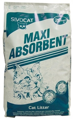 kattenbakvulling Maxi Absorbent 25 liter
