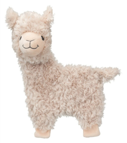 knuffel lama 40 cm pluche beige