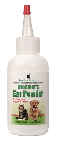 oorpoeder Groomers 28 g wit