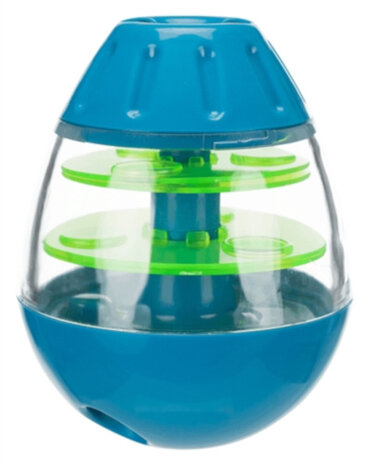 snack-ei Roly Poly 13 cm groen/blauw