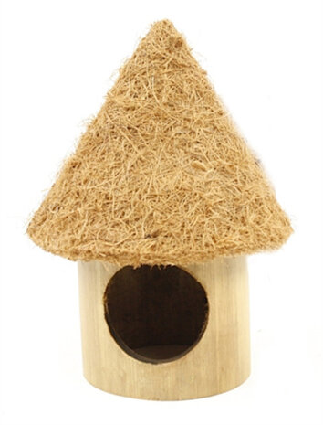 knaaghuis Tiki Hut 13 x 17 cm bamboe naturel