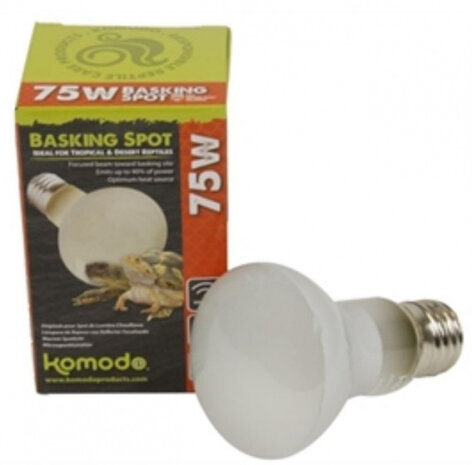 warmtelamp ES 75 Watt E27 glas wit
