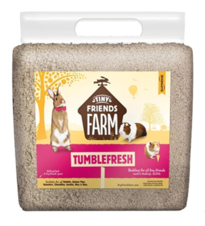 bodemstrooisel Tumblefresh 8,5 liter beige
