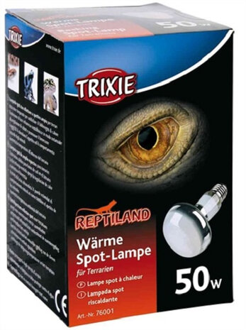 warmtelamp Reptiland led 50 watt E27 glas zilver