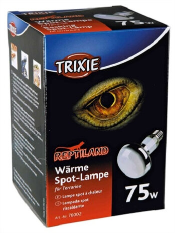warmtelamp Reptiland led 75 watt E27 glas zilver