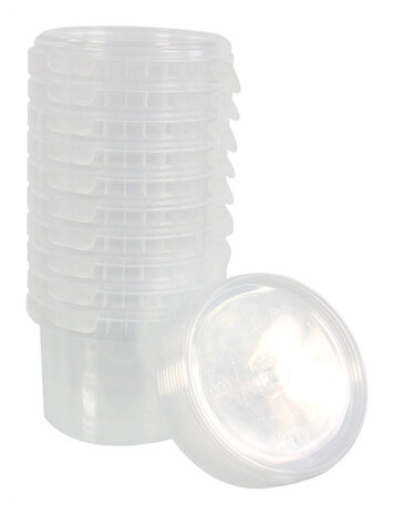 voedselopslag 0,36 liter polypropyleen transparant