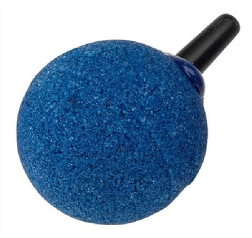 luchtsteen Aquarium bol 3 cm blauw