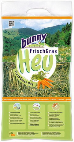 hooi vers gras konijn 500 gram plantaardig beige