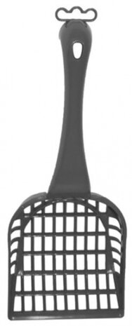 kattenbakschep 27 cm grijs