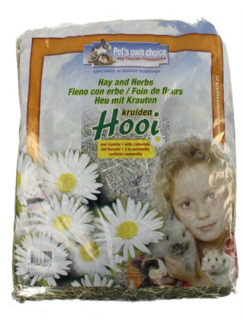 knaagdiervoer hooi &amp; kamille 500 gram