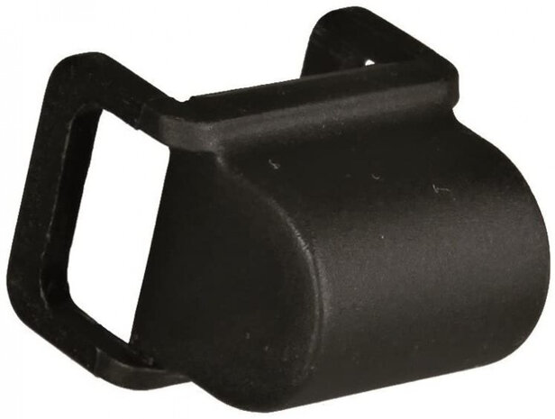 halsbandmagneet kattenluik 2,7 cm staal zwart