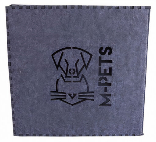 kattenhuis Milson 39,5 cm vilt donkergrijs
