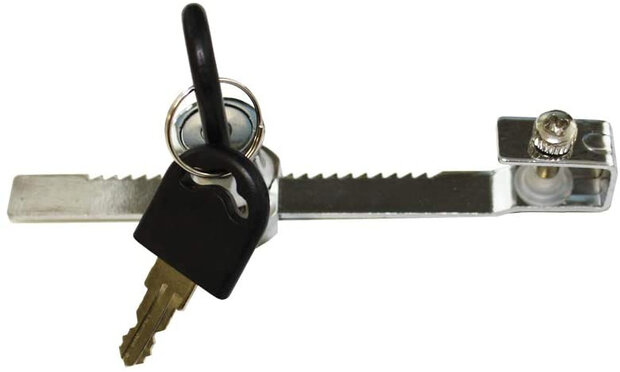 terrariumslot 17 x 8 x 3 cm staal zilver/zwart