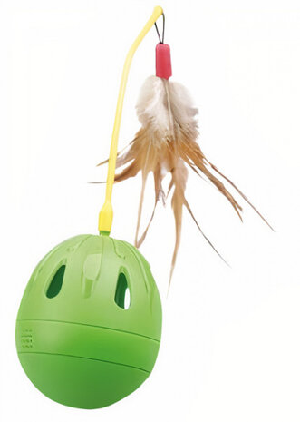 kattenspeeltje interactief Swing 7 x 24 cm groen
