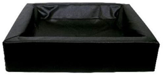 hoes Royal hondenmand 120 x 100 cm kunstleer zwart