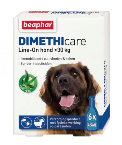 hondenvachtverzorging Dimethicare 4,5 ml 6 stuks