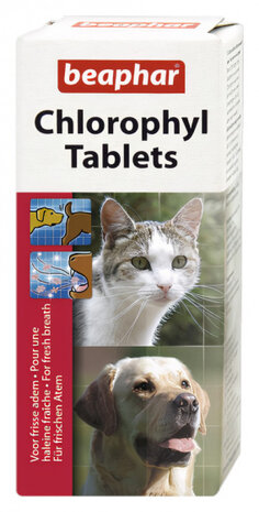 chlorophyltabletten 10 gram huisdier 30 stuks