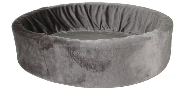 dierenmand Bont 40 x 21 cm pluche grijs