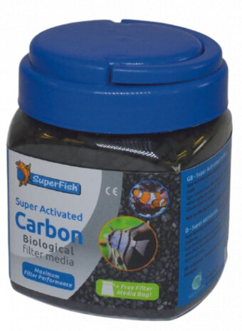 filtervulling kool Aquarium 2000 ml zwart 2-delig