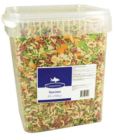 vijvervisvoer Menu 10 liter
