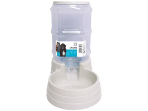 hondenvoerautomaat Saone 11 liter wit/transparant