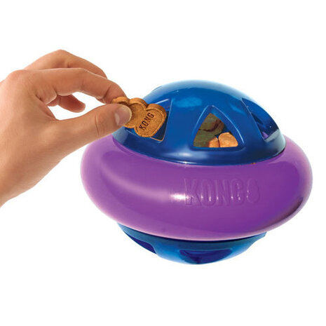 hondenbal Hopz 15,5 x 12 cm paars