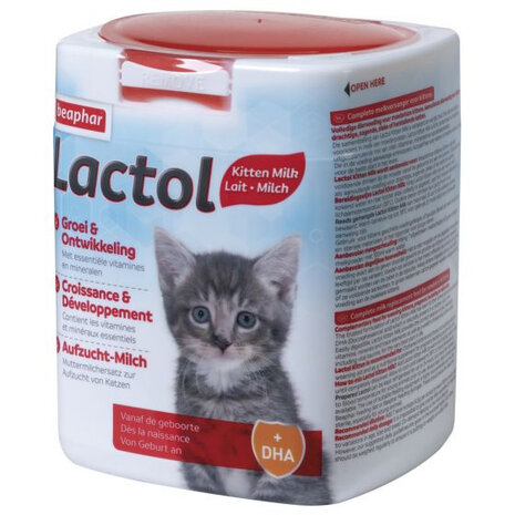 kattenmelk Lactol transparant 500 gram