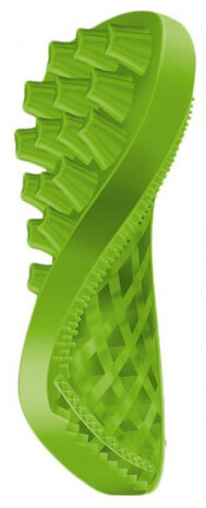 kattenborstel 4-in-1 12 cm siliconen groen
