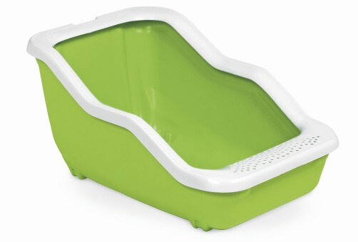 kattenbak Netta open 54 x 39 x 29 cm groen