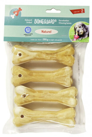 kluif 13,5 cm rawhide beige 4 stuks