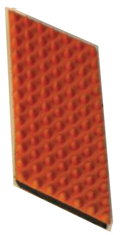 dierenborstel rubber oranje